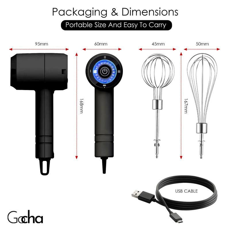 Wireless Small Hand Mixer
