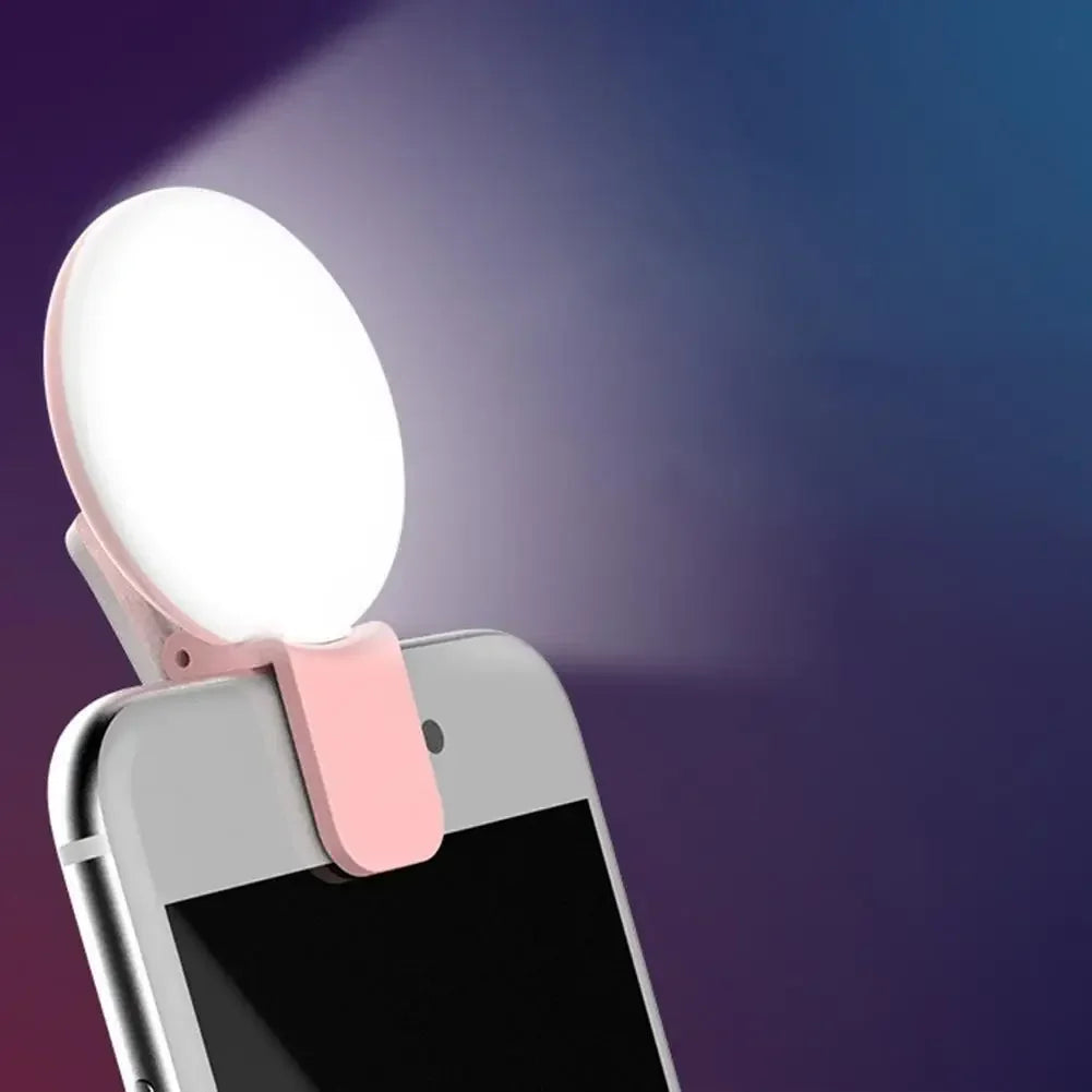 Phone LED Selfie Ring Light Portable Mini