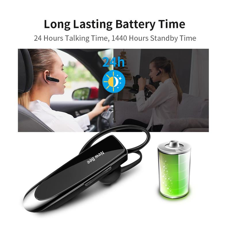 Bluetooth High-Capacity Headset Earpiece