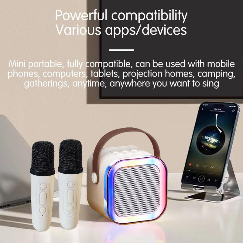 Karaoke Audio Wireless Speaker with Microphone