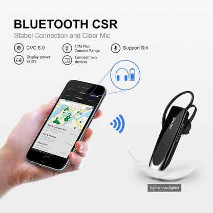 Bluetooth High-Capacity Headset Earpiece